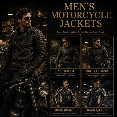 Mens motorcycle Jackets Collection