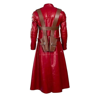 Devil May Cry 3 dante leather red trench coat
