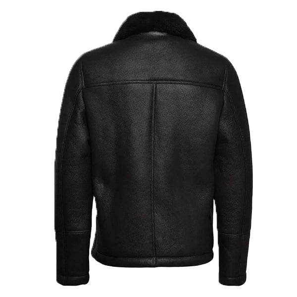 John Reardon Hudson and Rex Black Leather Jacket
