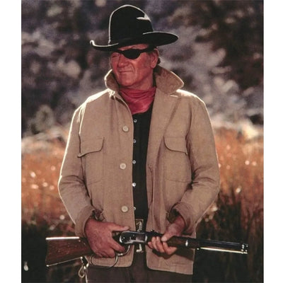 John Wayne The Cowboys Wil Andersen Cotton Coat