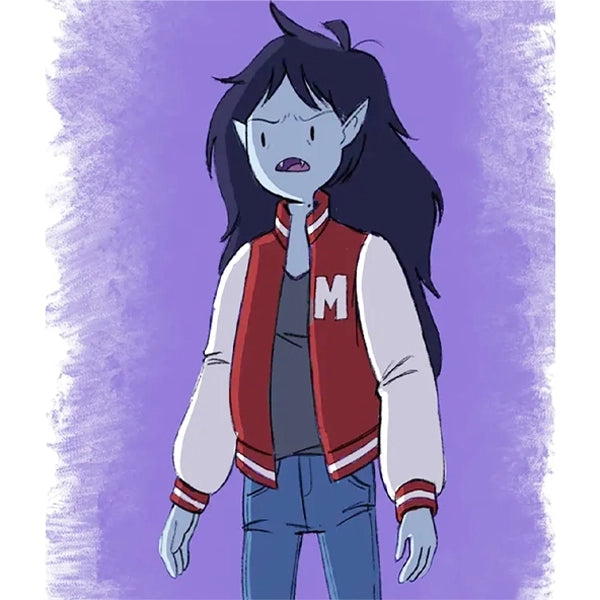 Marceline The Vampire Queen Red Varsity Jacket