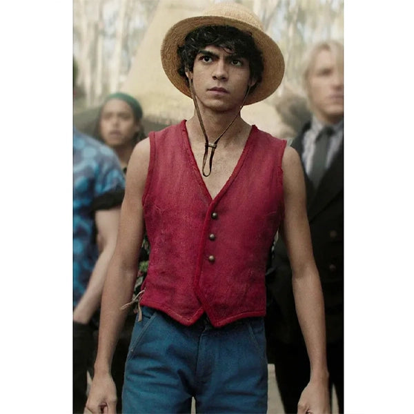 One Piece Inaki Godoy Red Cotton Vest
