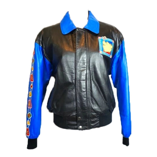 Pooh leather jacket