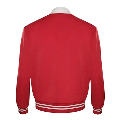 Rise of The Pink Ladies Grease Red Varsity Jacket