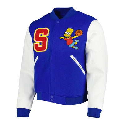 The Simpsons Homer Simpson Letterman Jacket