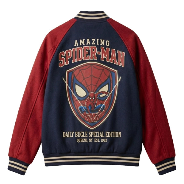 Spiderman letterman jacket