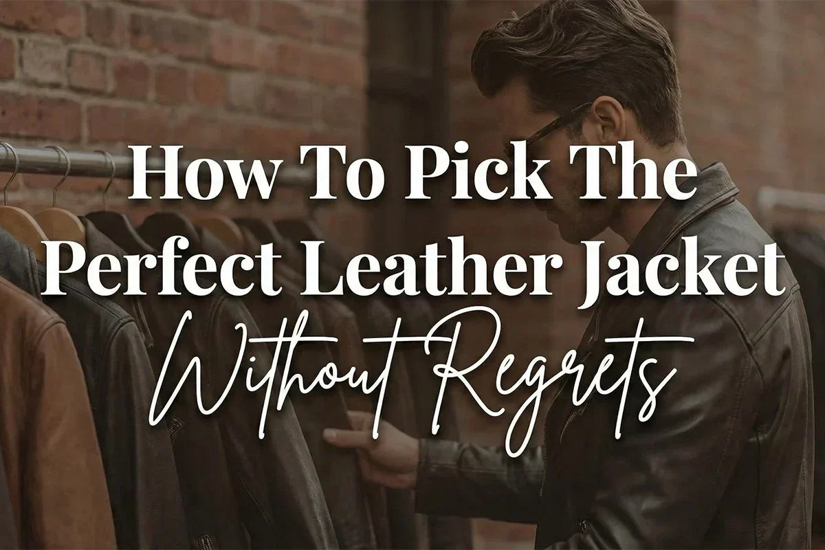 How To Pick The Perfect Leather Jacket Without Regrets