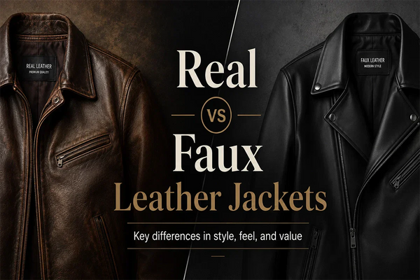 Real vs Faux Leather Jackets: Complete Durability Comparison