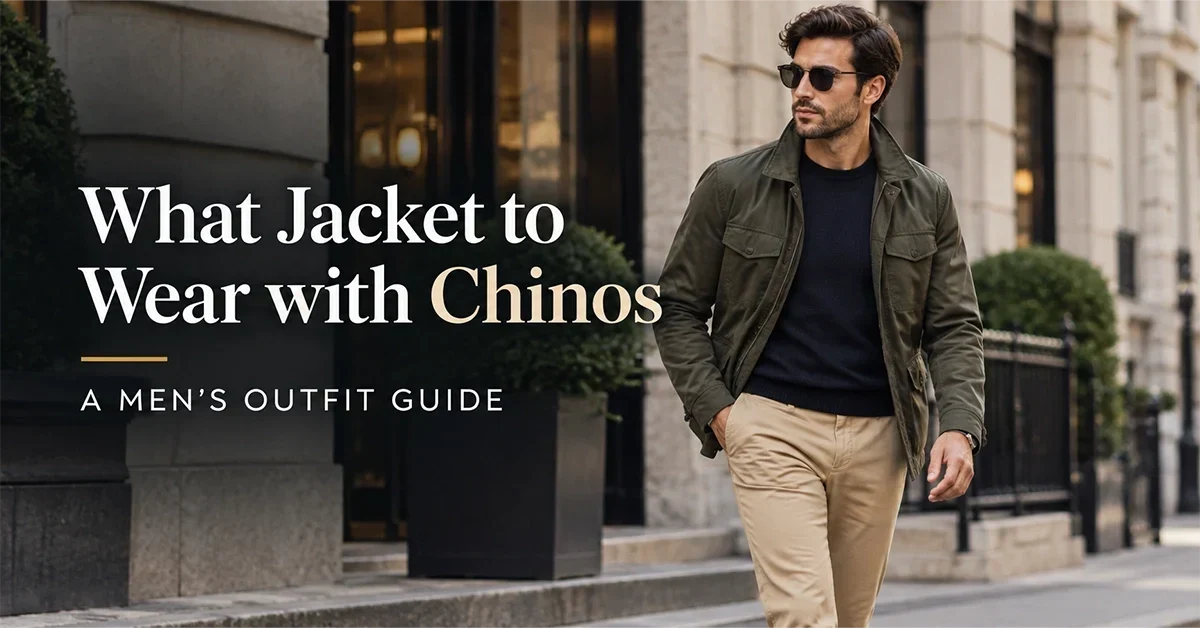 What Jacket to Wear with Chinos: A Men's Outfit Guide