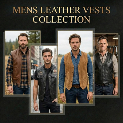 Leather Vests For Men