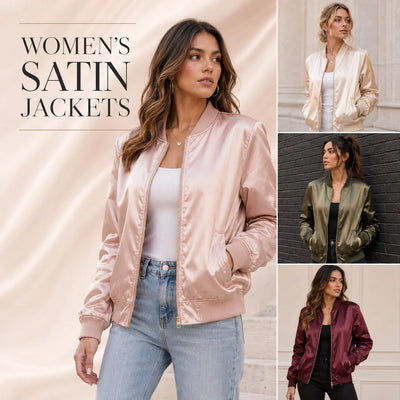 Women Satin Jackets