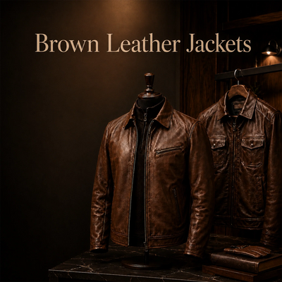 Brown Leather Jackets