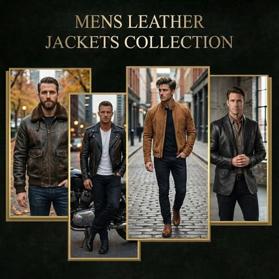 Mens Leather Jackets Collection