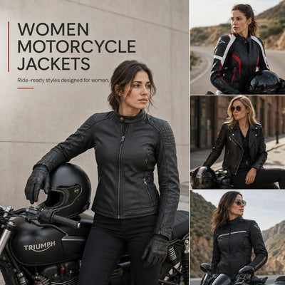 Motorcycle jackets for women