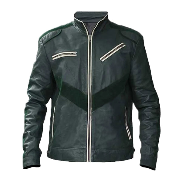 Ajay Ghale Far Cry Green Leather Jacket
