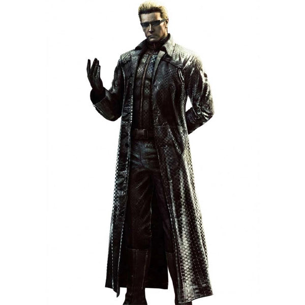 Albert Wesker Resident Evil 5 Leather Coat