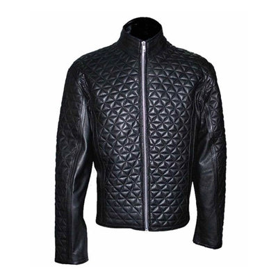 Alexander Skarsgard True Blood Season 4 Black Leather Jacket
