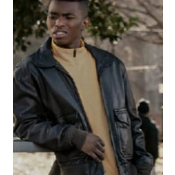  BMF Bomber Leather Jacket
