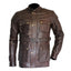 Benjamin Button Brad Pitt Leather Jacket