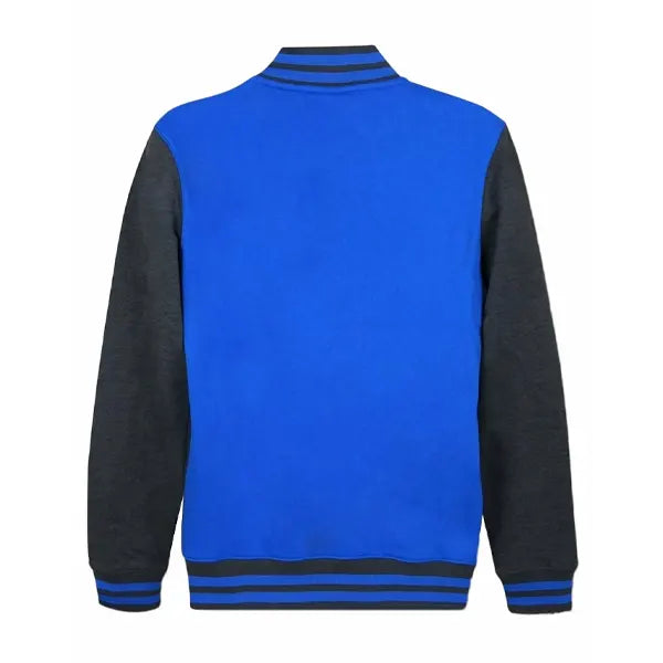 Blue superman varsity jacket