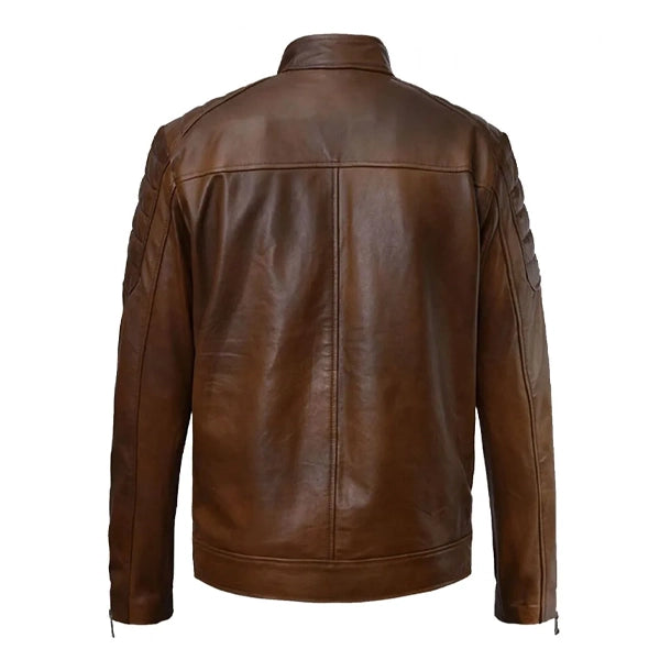 Boss Level Frank Grillo Leather Jacket
