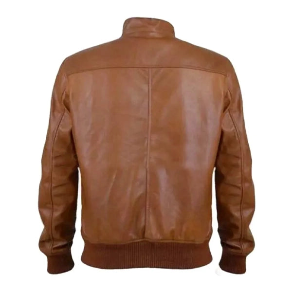 Boyd Holbrook Narcos brown Jacket
