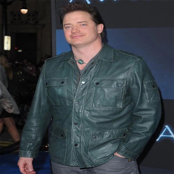 Brendan Fraser Green Avatar Premiere Jacket
