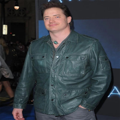 Brendan Fraser Green Avatar Premiere Jacket
