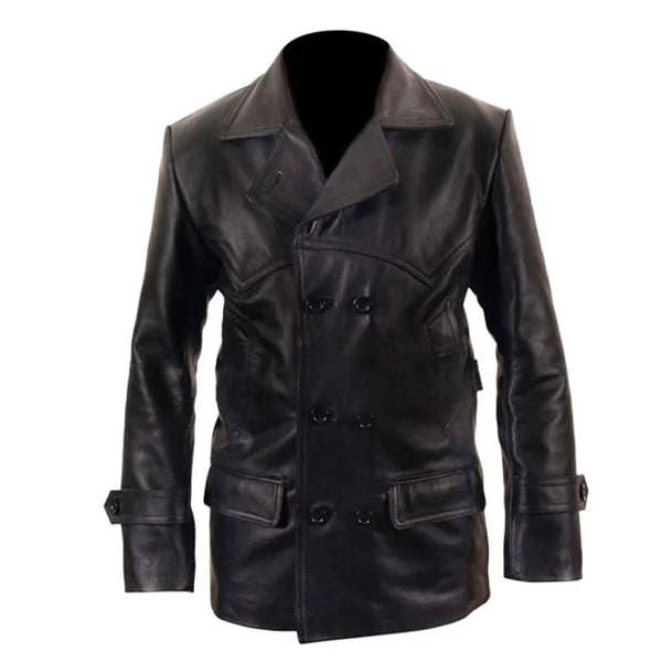 Christopher Eccleston Doctor Who Leather Coat
