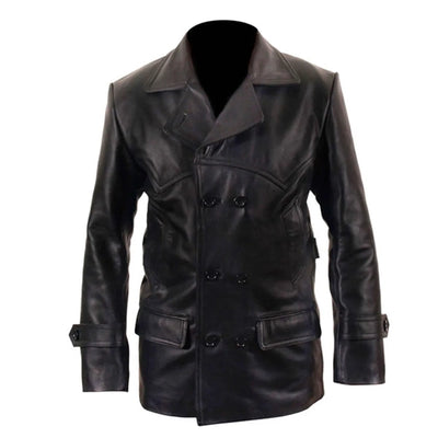 Christopher Eccleston Doctor Who Leather Coat
