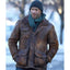 Corey Stoll The Strain Brown Leather Jacket