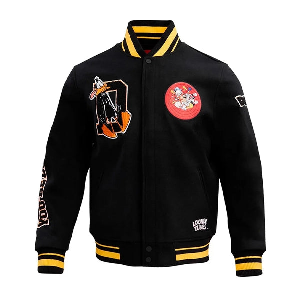 Daffy Duck Looney Tunes Varsity Jacket
