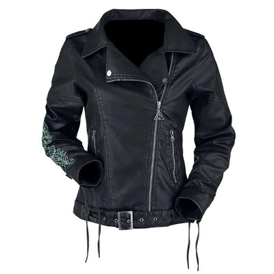 Death Eater Leather Biker Jacket
