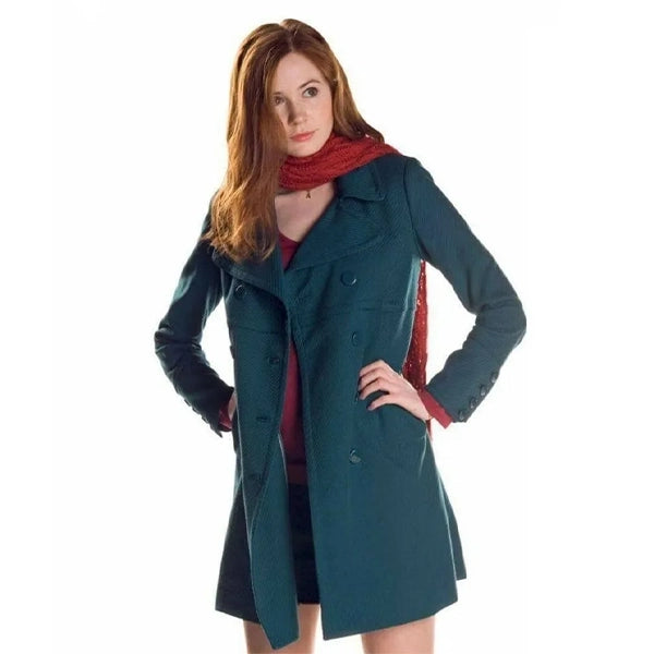 Doctor Who Season 5 Karen Gillan Wool Coat