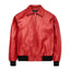 Drake Albanian Red Leather Jacket