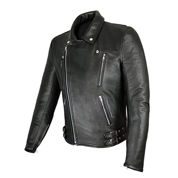 Elite Patrol Black Leather Jacket
