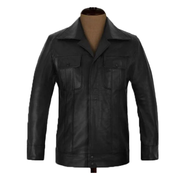 Elvis Presley Singer 1968 Leather Jacket
