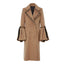 Emily Blunt Braided Wool Coat