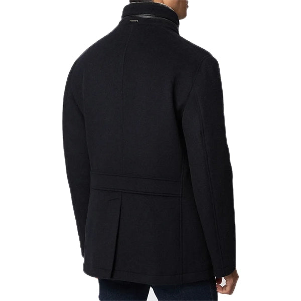 Extraction II Idris Elba Black Wool Coat