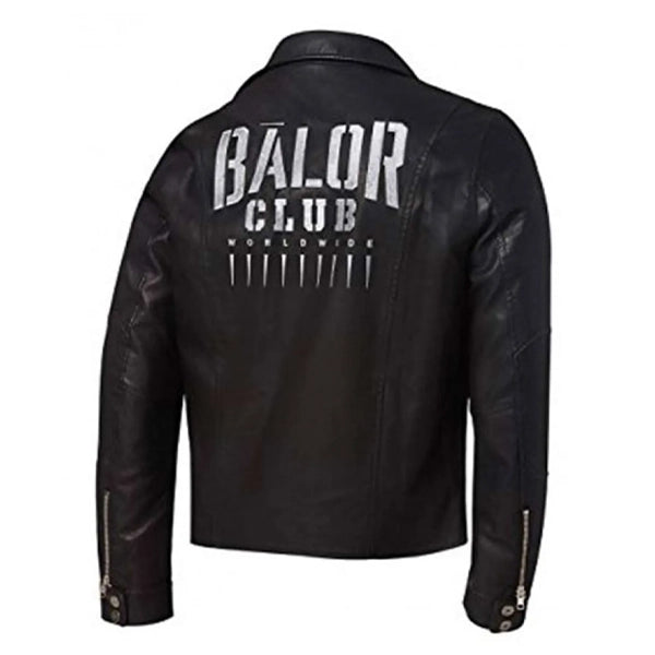Finn Balor Club Black Leather Jacket
