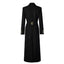 Michelle Keegan Fool Me Once Black Wool Coat