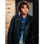 Geek Girl Liam Woodrum Black Leather Jacket