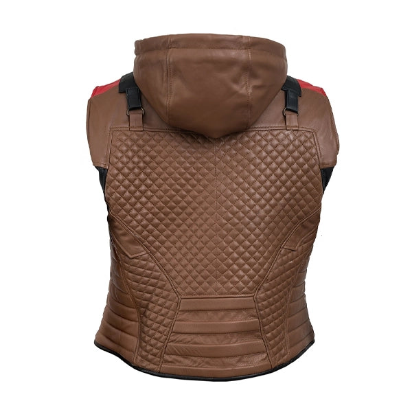 Gotham Knights Hooded leather Vest
