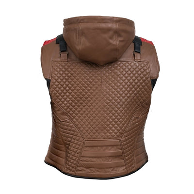 Gotham Knights Hooded leather Vest

