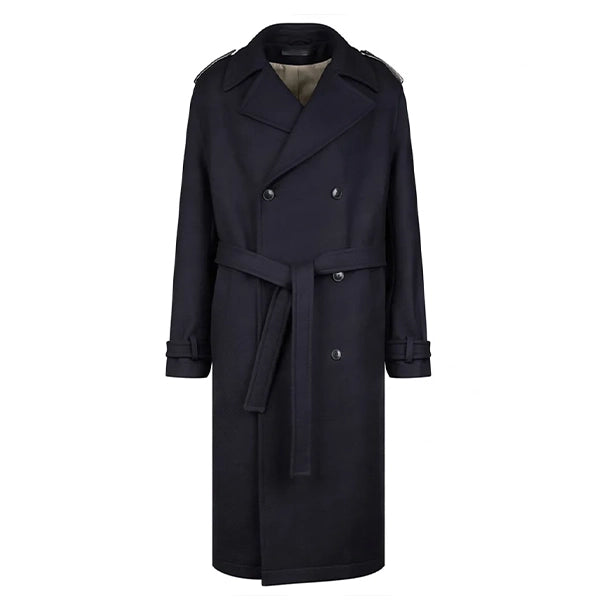 Halston Ewan Mcgregor Wool Trench Coat
