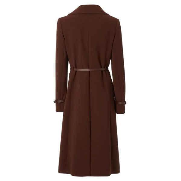 Hobbs Celeste Chestnut Wool Coat