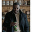 Idris Elba Black Wool Coat