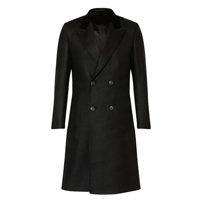Interview with the Vampire Sam Reid Black Wool Coat