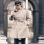 Jef Costello Le Samourai Double Breasted Beige Coat
