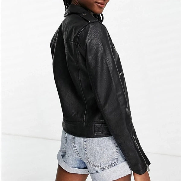 Kaia Gerber American Horror Stories Black Jacket